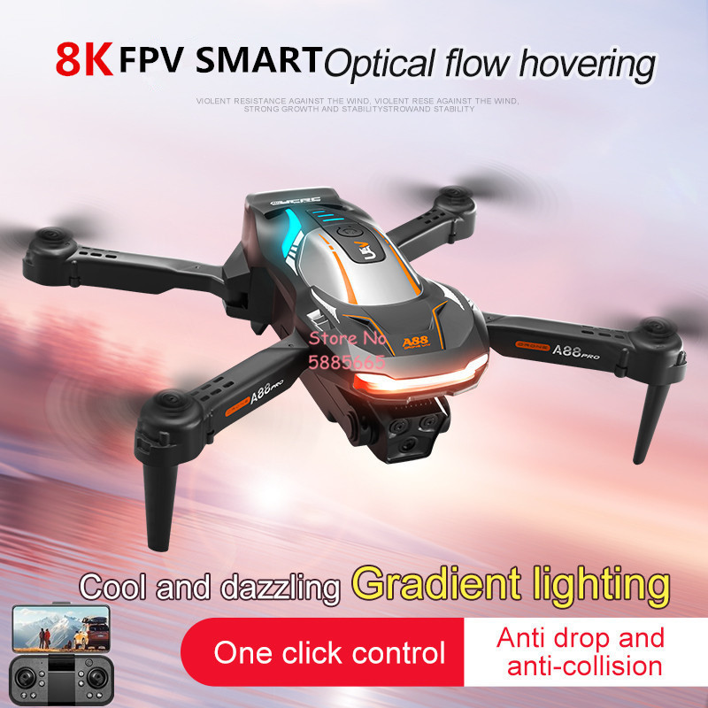 Outdoor Lighting Controller - 8K航空写真撮影 オプティカルフローポジショニング FPV RCドローン 4CH カラフル照明