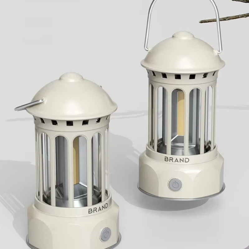 Outdoor Lighting Types - 汎用レトロ屋外キャンプランタンポータブル Cob テントライト無段階調光タイプ C 高速充電長期耐久性キャンパーへのギフトに最適