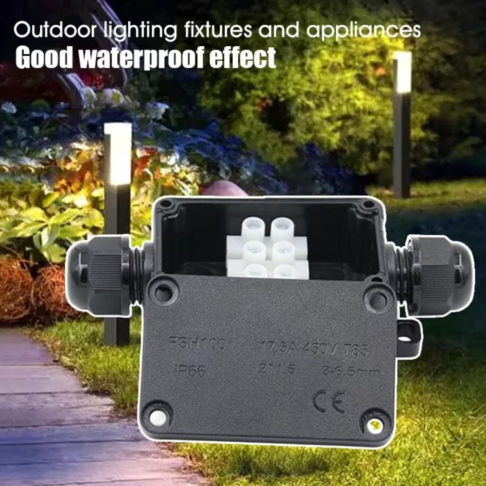 Outdoor Lighting Junction - 耐久性のある IP66 ジャンクションボックス 2 ウェイ 3