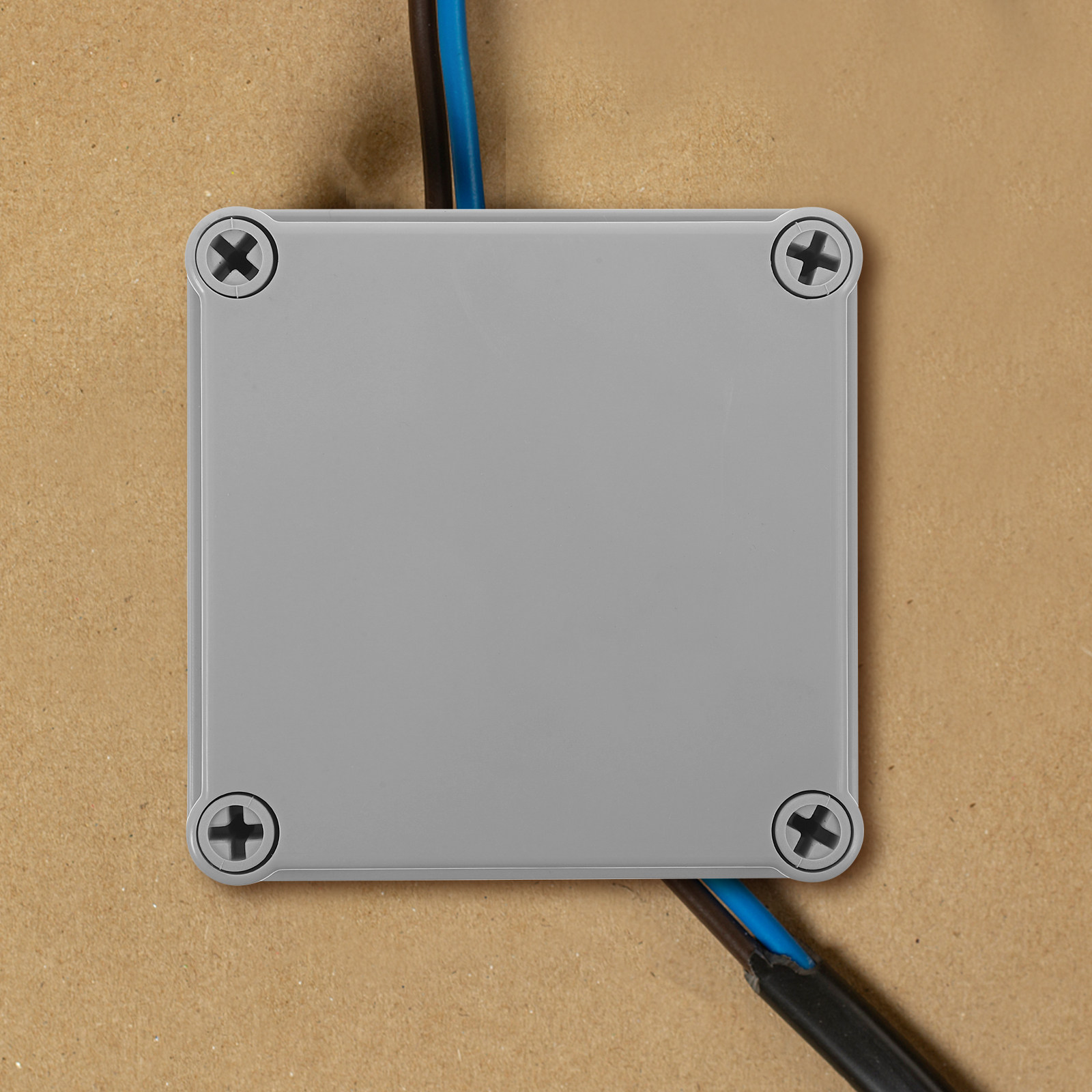Outdoor Lighting Junction - 防水ジャンクションボックス コンパクトで軽量な電気接続ボックス 屋内外照明プロジェクト、街路、庭園、埋設用