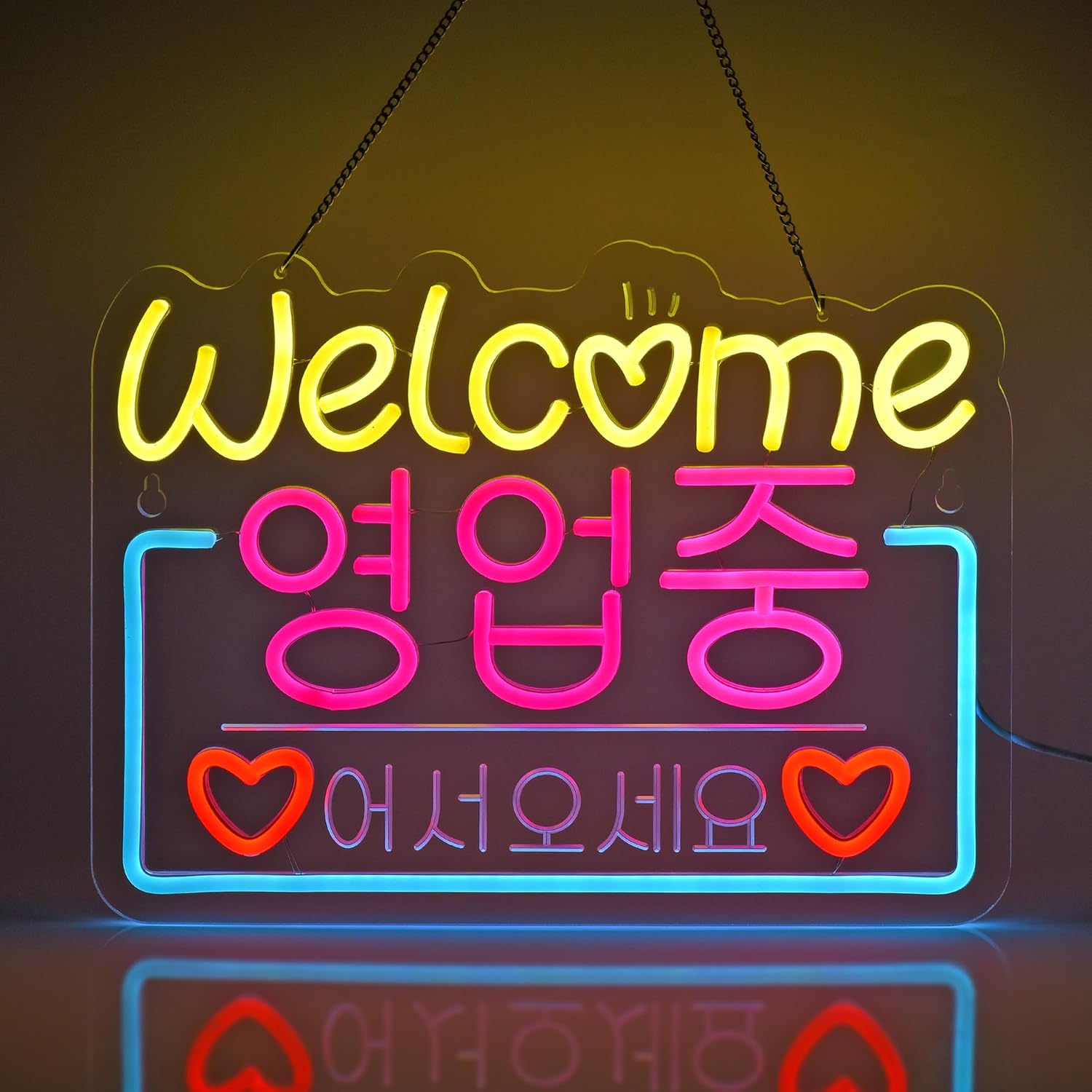 Outdoor Lighting Restaurant - 韓国ウェルカムセールネオンサインネオンライトレストランストアサロンショップカフェバーマーケットパーティー装飾USB調光可能