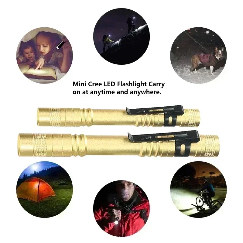 ミニポータブル LED ペンライト クリップ付き 超高輝度  - Outdoor Lighting Lumen のレビューと価格