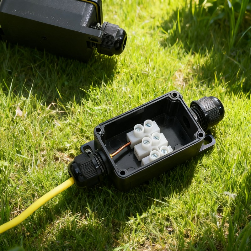 450V 屋外防水 IP66 電気ケーブルワイヤーコネクタジ - Outdoor Lighting Junction のレビューと価格