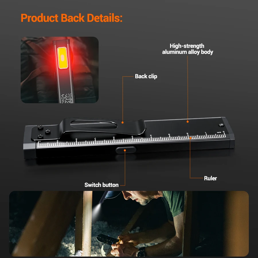 ミニポータブル充電式LED懐中電灯、防水屋外作業用ポケット懐 - Outdoor Lighting Types のレビューと価格