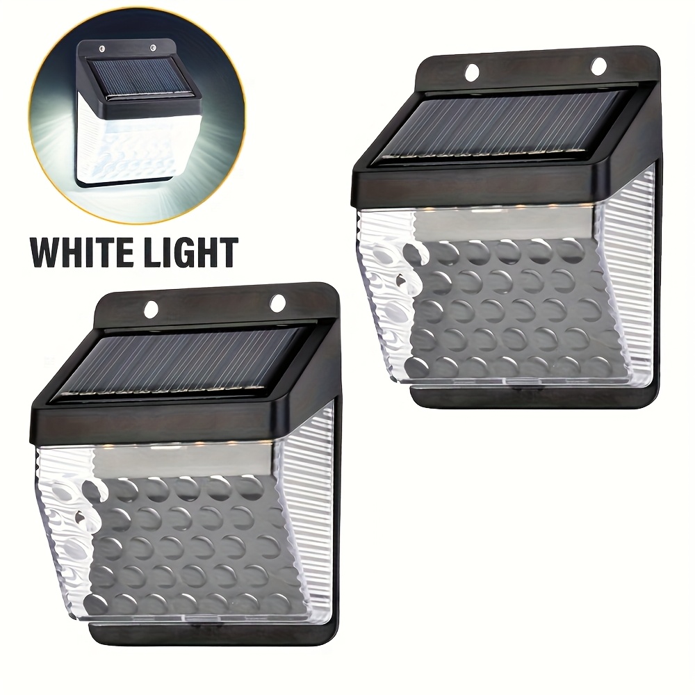 LED ソーラーライト PIR モーションセンサーウォールラ - Outdoor Lighting Waterproof のレビューと価格