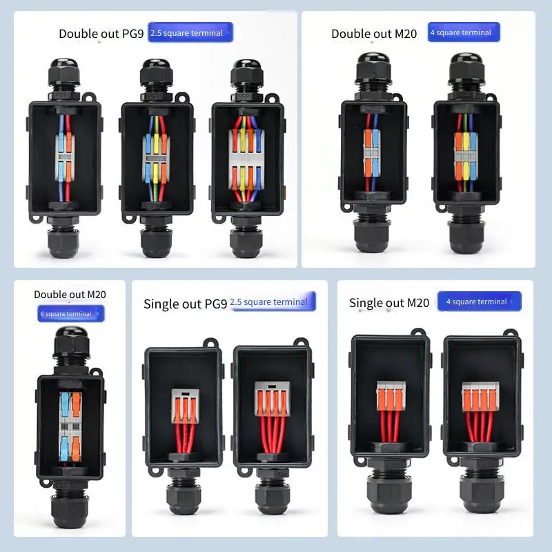 屋外防水ケーブル端子台コネクタ街路灯ジャンクションボックス照 - Outdoor Lighting Junction のレビューと価格