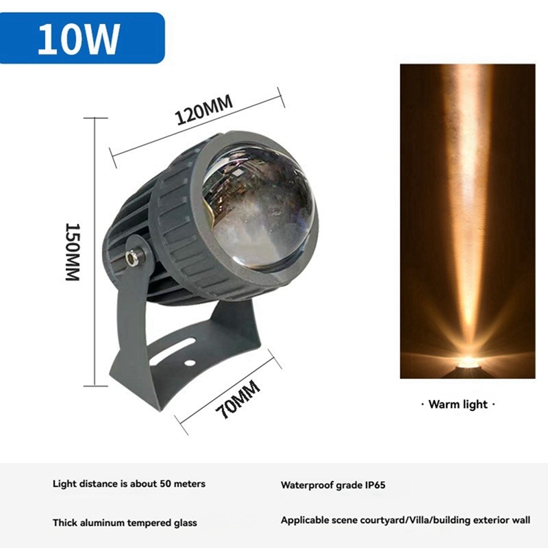 屋外 LED ガーデン ウォール スポットライト 10W 景 - Outdoor Lighting Waterproof のレビューと価格