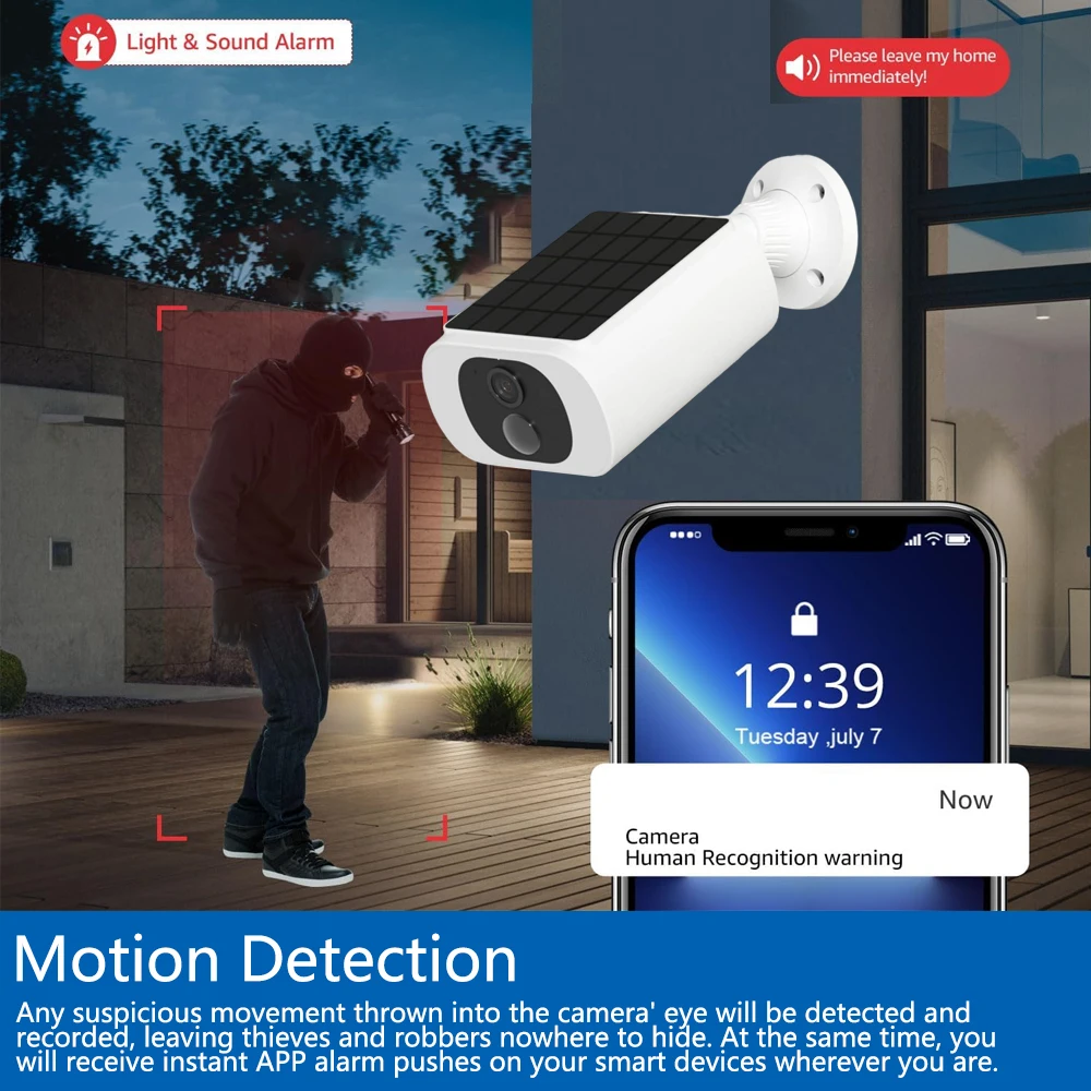 5MP Tuya Smartlife 屋外ソーラーバッテリー - Outdoor Lighting Transformer のレビューと価格