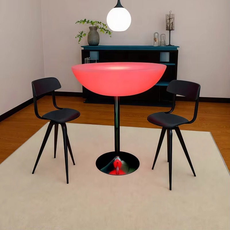 ポータブルLEDライトバーテーブルチェア、屋外パティオ装飾用 - Outdoor Lighting Restaurant のレビューと価格