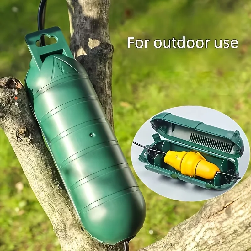 屋外用延長コード安全カバー、屋外コンセント、プラグ、ソケット - Outdoor Lighting Junction のレビューと価格