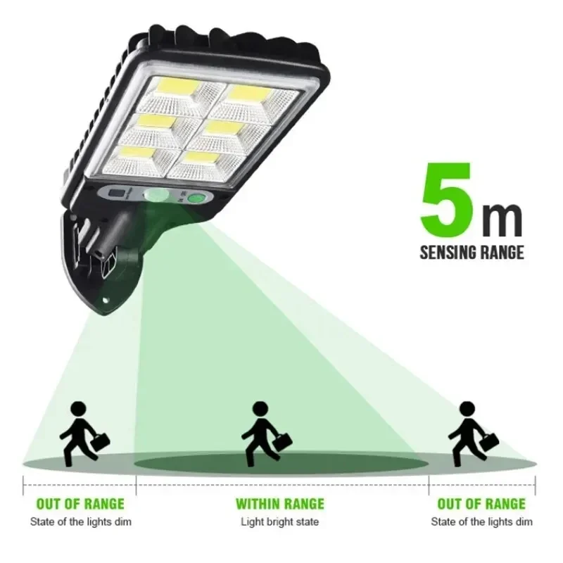 強力なLEDソーラー屋外LED中庭壁ランプ充電式人体誘導庭テ - Bollard Light Garden のレビューと価格