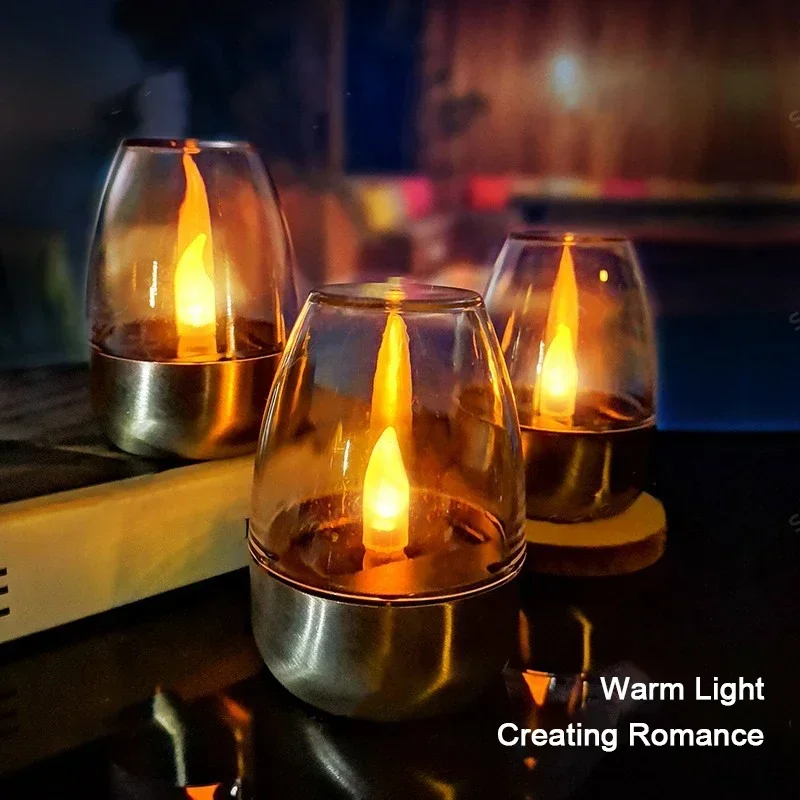 LED ステンレス鋼ソーラーキャンドルライト屋外パティオガー - Outdoor Lighting Transformer のレビューと価格