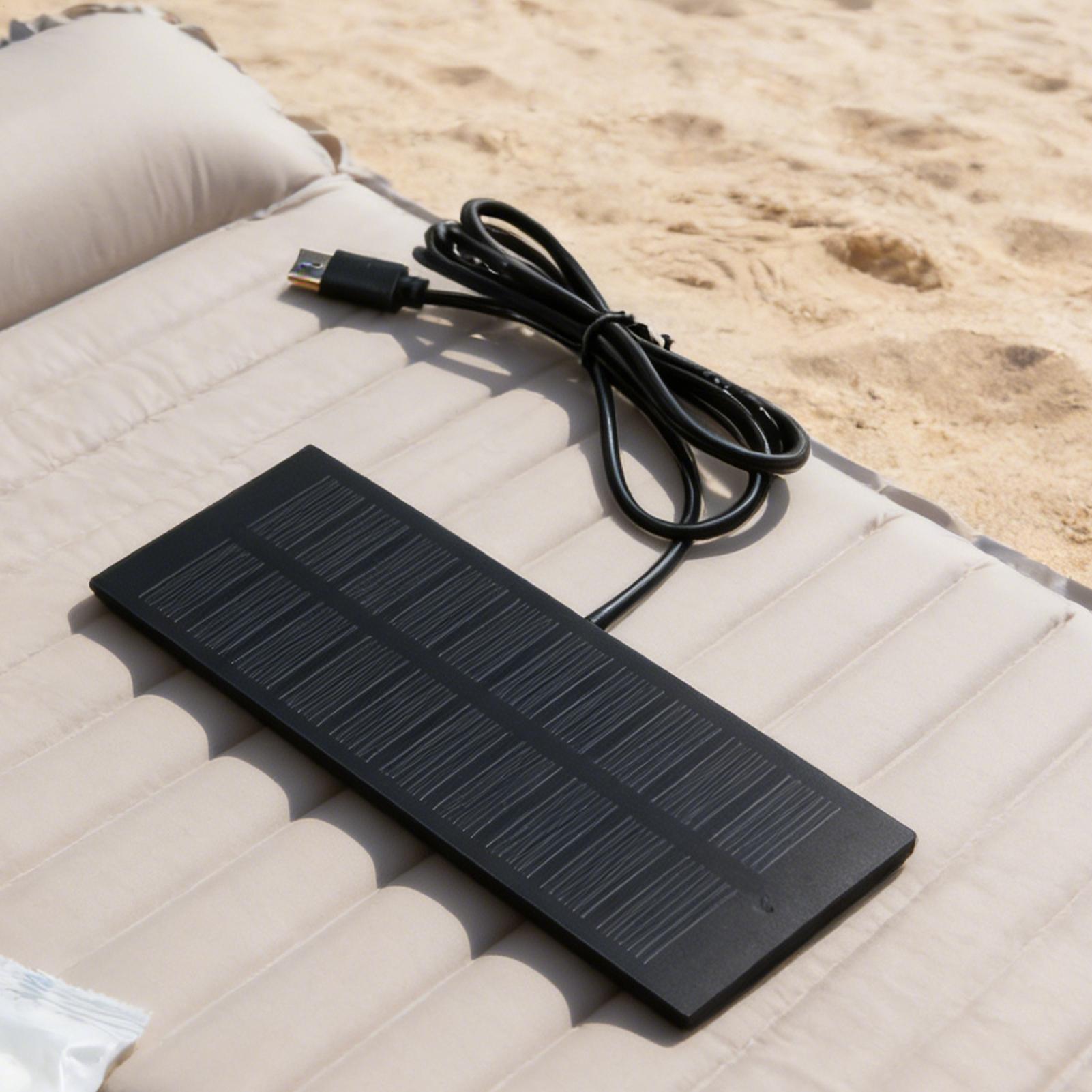 5W 5V ソーラーパネル充電器 タイプC出力付き 緊急電源 - Outdoor Lighting Transformer のレビューと価格