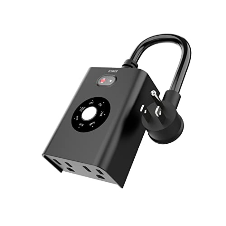 屋外センサーライト用タイマー 夕暮れから夜明けまで点灯、防水 - Outdoor Lighting No Outlet のレビューと価格