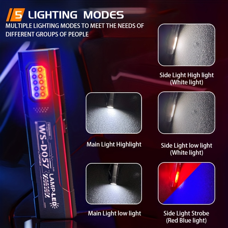 強力なミニセキュリティフラッシュ作業灯警告灯強力ライトミニポ - Outdoor Lighting Lumen のレビューと価格