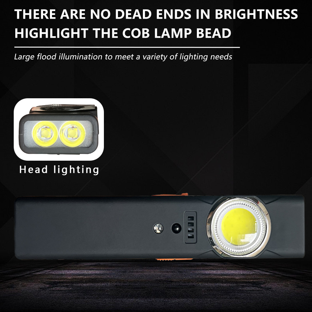 多機能ポータブルミニ充電式磁気ワークライト屋外強力なデュアル - Outdoor Lighting Types のレビューと価格