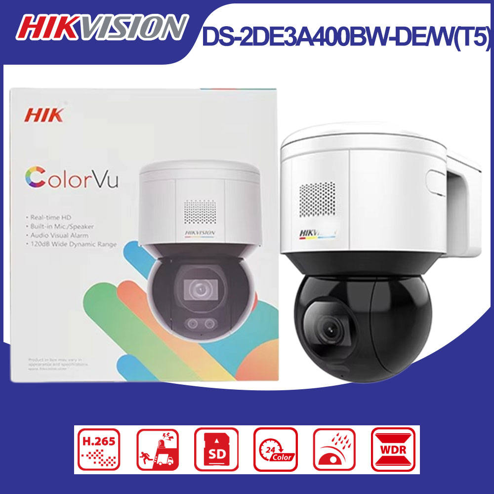 Hikvision DS-2DE3A400BW-DE/W(T - Outdoor Lighting Mains Powered のレビューと価格