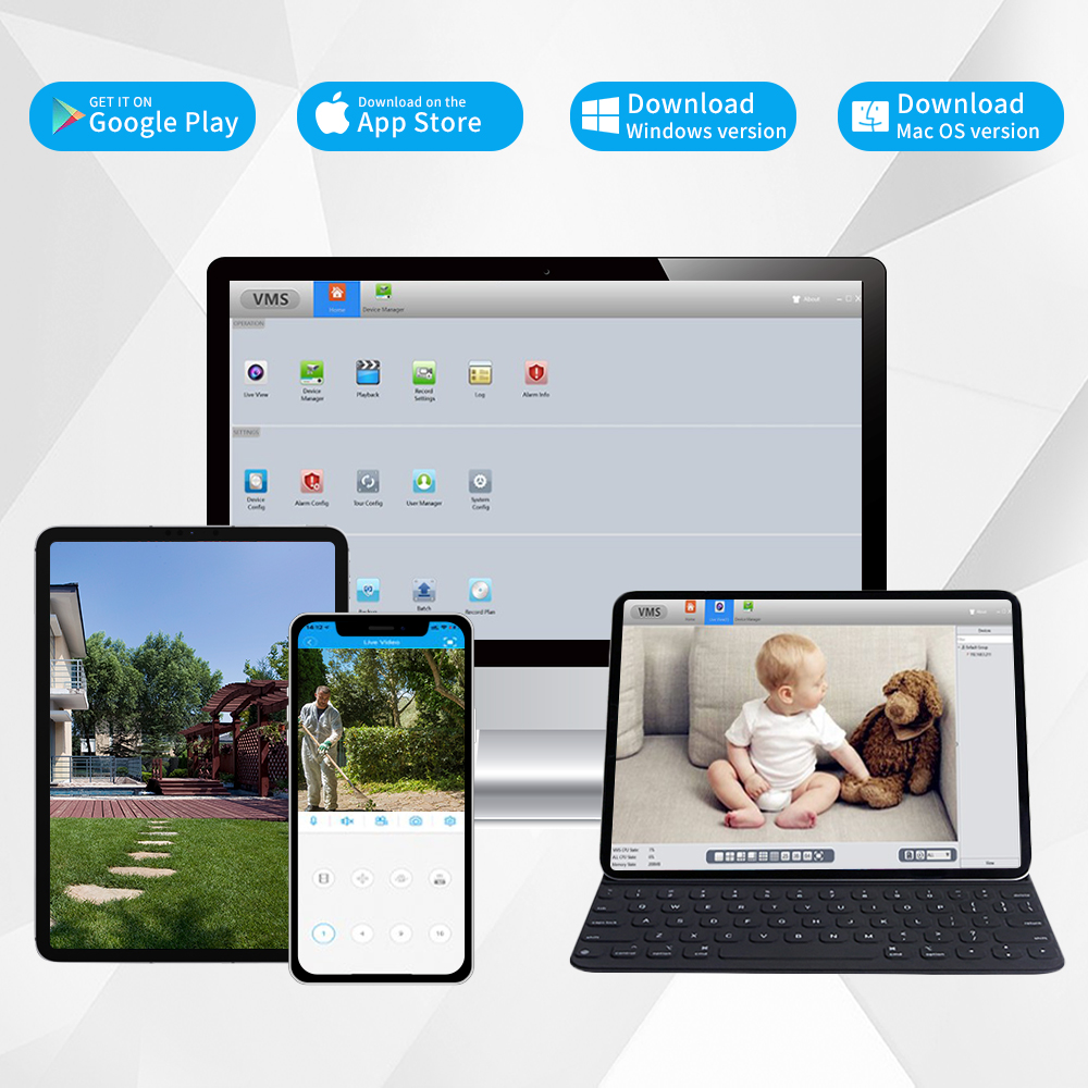 8MP 4K IP カメラ屋外 ASECAM 顔検出オーディ - Outdoor Lighting Mains Powered のレビューと価格