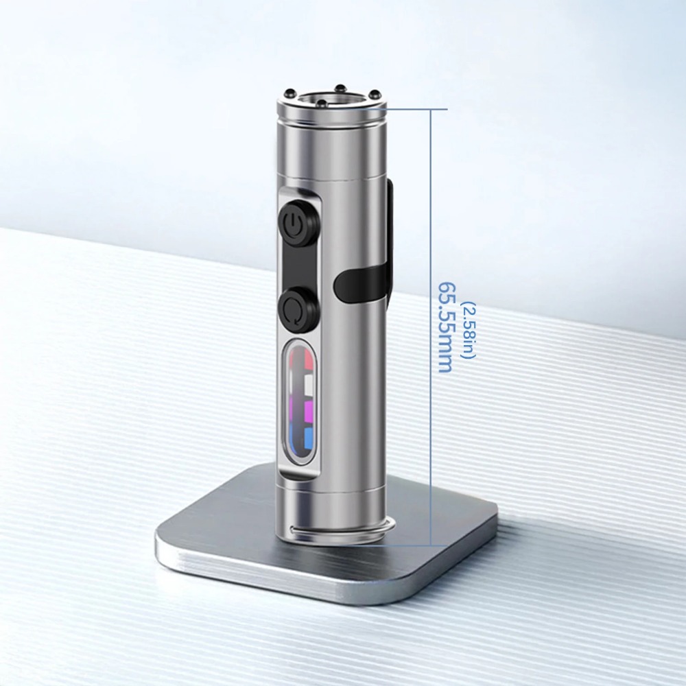 LED 懐中電灯ミニポータブル EDC トーチ Type-C - Outdoor Lighting Types のレビューと価格