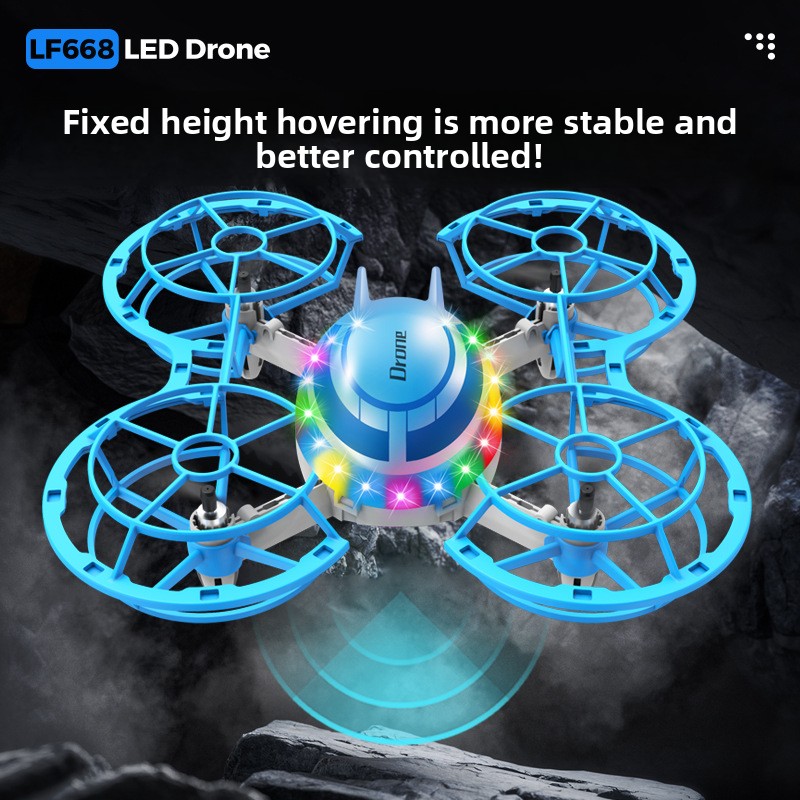 LEDライト付きミニRCドローン、4軸クアッドコプターおもち - Outdoor Lighting Controller のレビューと価格
