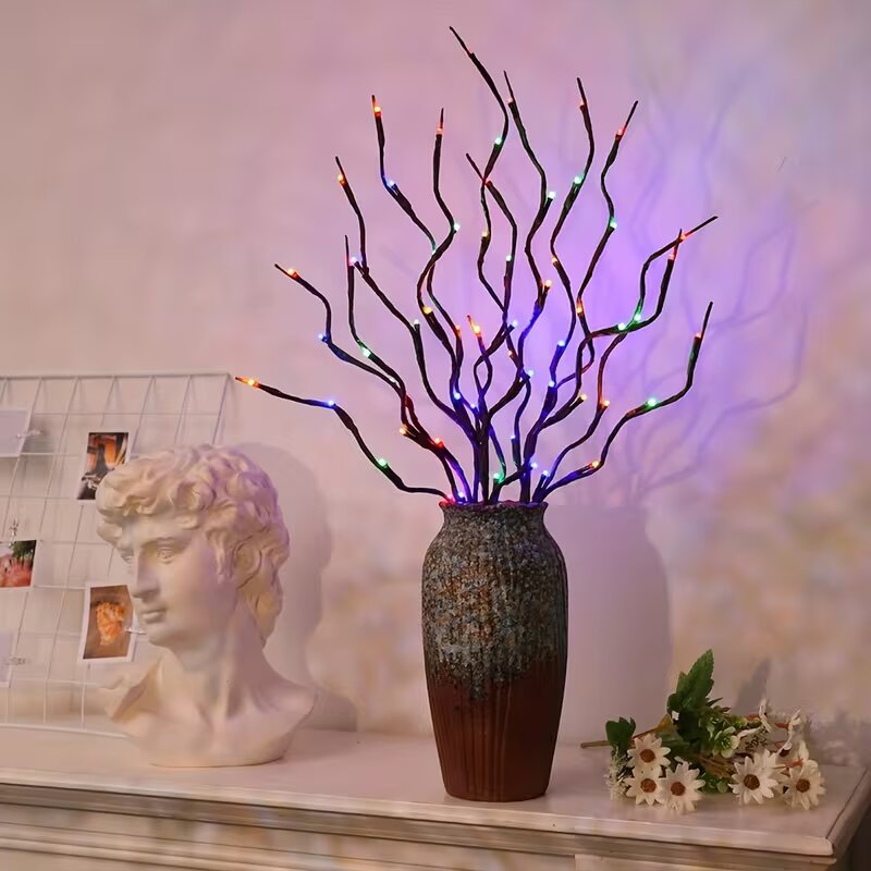 1/2PC 20LED 桜の枝ライト屋内屋外ホームデコレーシ - Outdoor Lighting For Home のレビューと価格