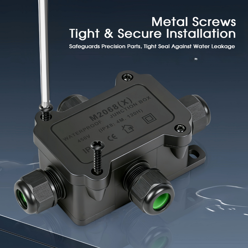 IP68防水ジャンクションボックス PA66高速配線端子台  - Bollard Light Garden のレビューと価格