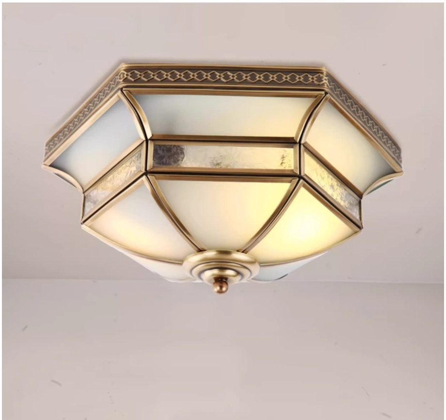 銅製シーリングランプ屋外スタイル防水 D35cm D46cm - Outdoor Lighting Restaurant のレビューと価格