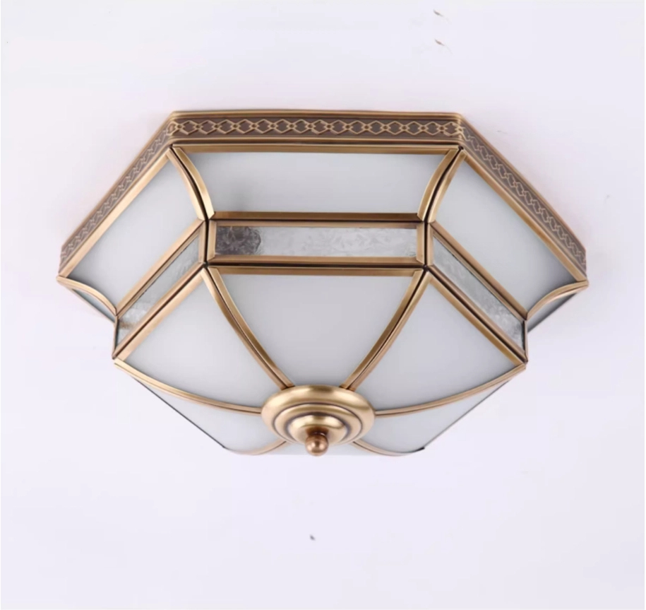 銅製シーリングランプ屋外スタイル防水 D35cm D46cm - Outdoor Lighting Restaurant のレビューと価格
