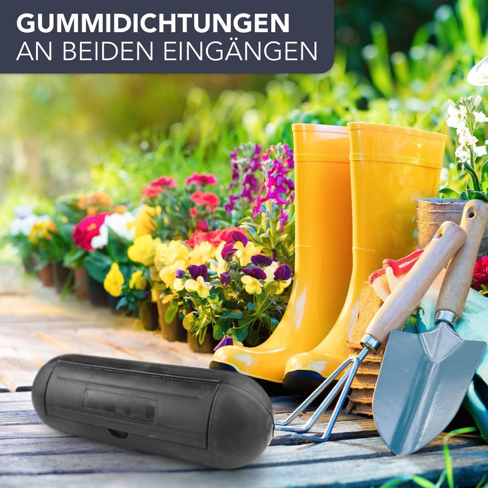 防水電源延長コード安全ボックス、屋外ケーブル保護シールドハウ - Outdoor Lighting Junction のレビューと価格