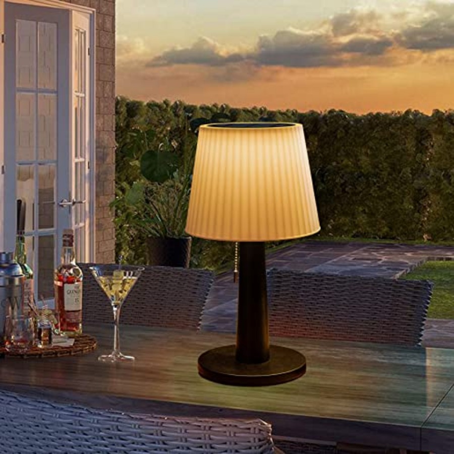ソーラーテーブルランプ 屋外/屋内用 - 母の日ギフト 3つ - Outdoor Lighting Waterproof のレビューと価格