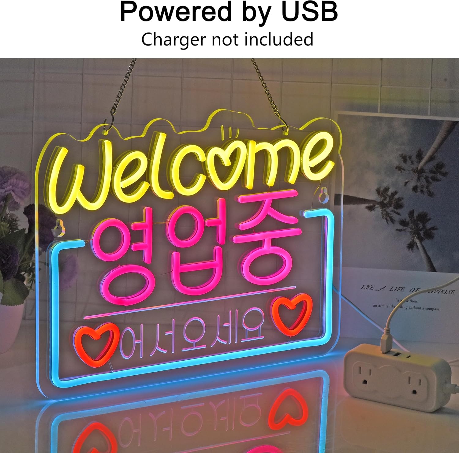 韓国ウェルカムセールネオンサインネオンライトレストランストア - Outdoor Lighting Restaurant のレビューと価格