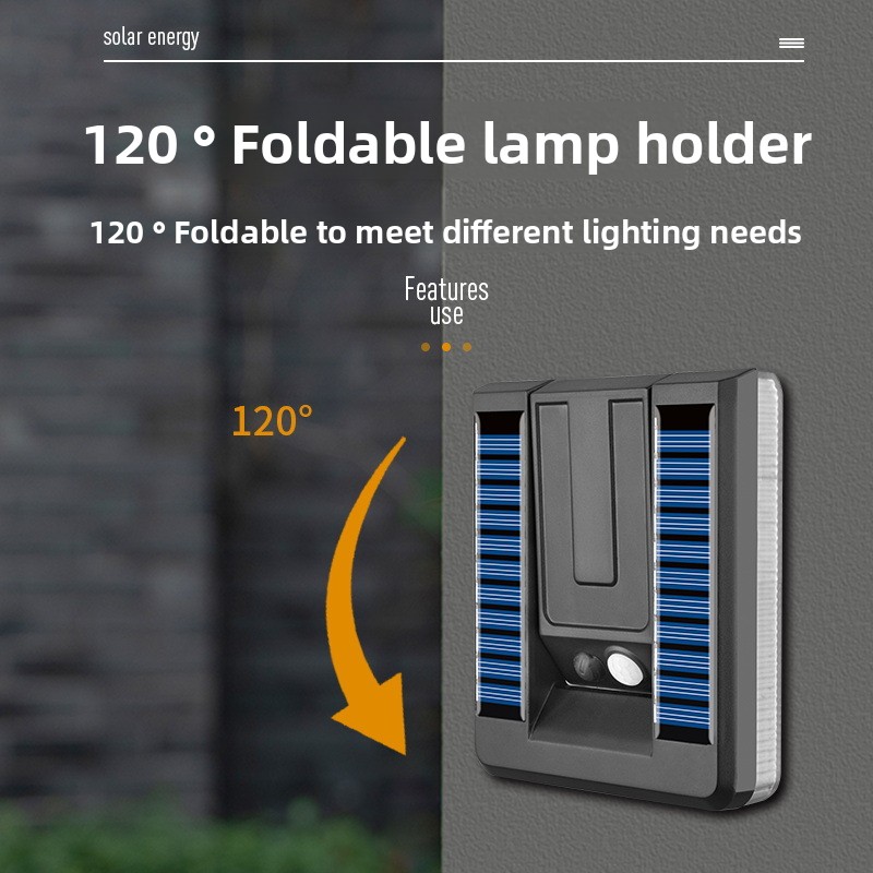 新しいスマート屋外折りたたみソーラーウォールランプヨーロピア - Outdoor Lighting Controller のレビューと価格